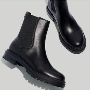 Madewell Bradley Chelsea Lug Boots - 8.5